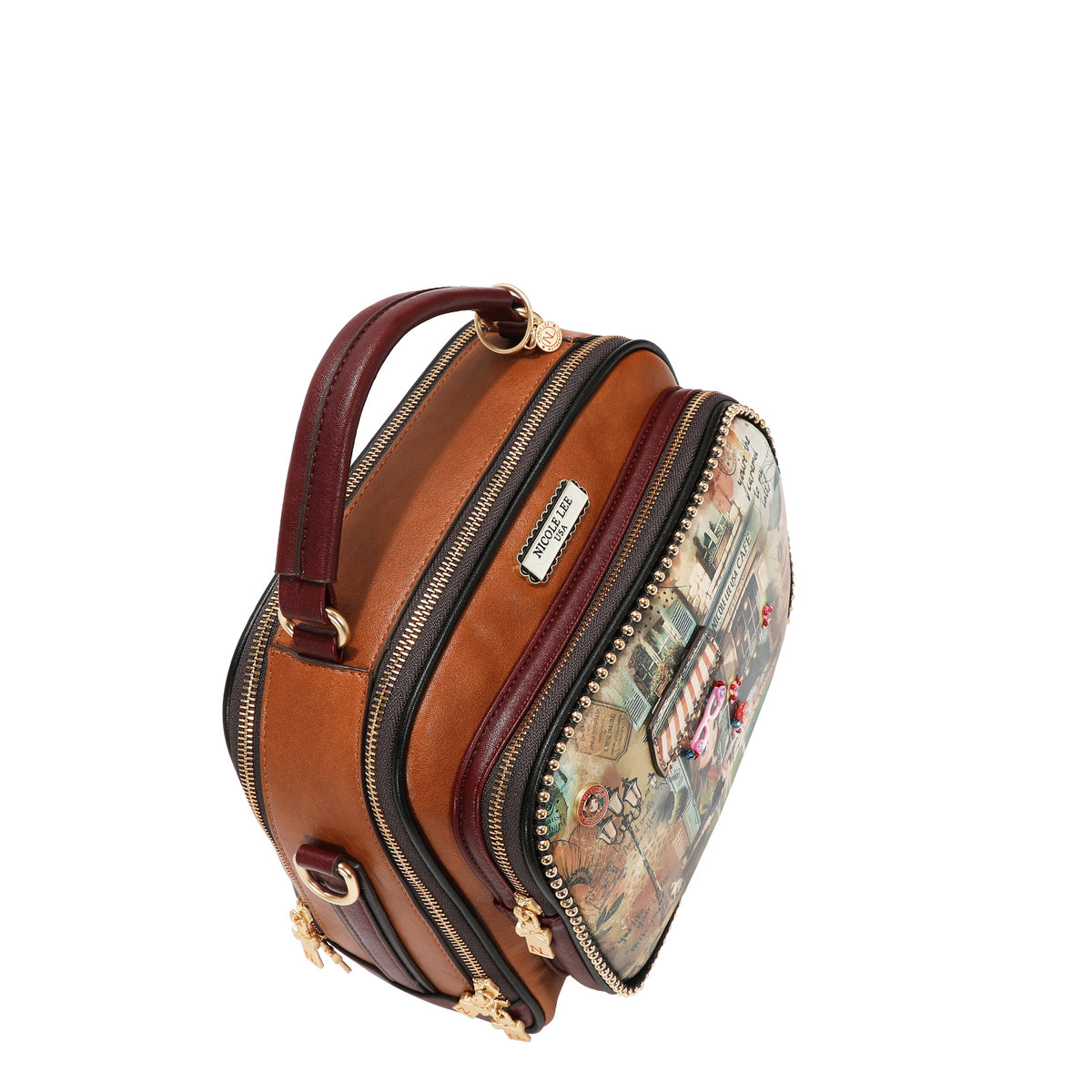 VIRTUAL FRIEND TOP HANDLE HANDBAG