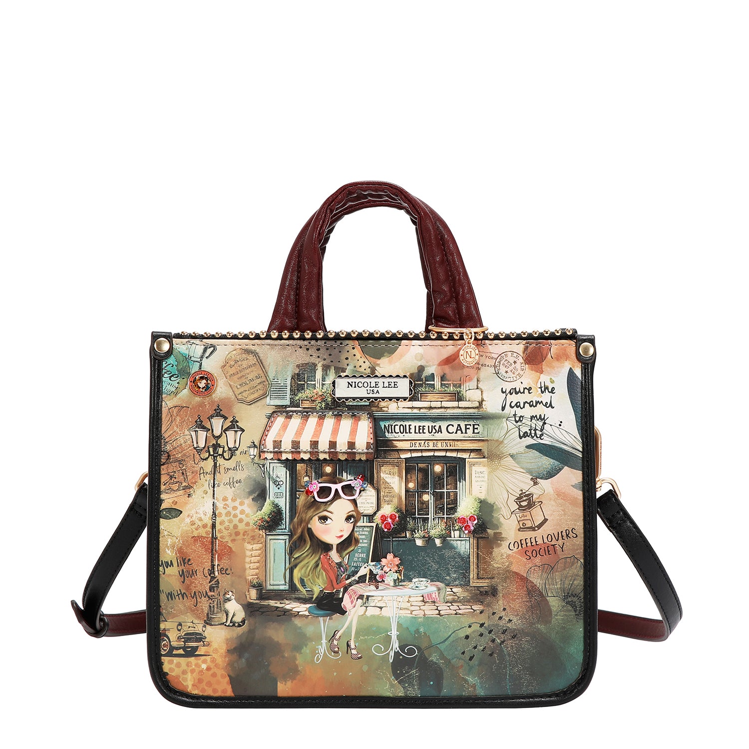 VIRTUAL FRIEND SMALL TOTE BAG