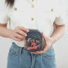 DENIM BACKPACK COIN PURSE