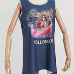 NICOLE LEE BLING TUNIC TANK TOP