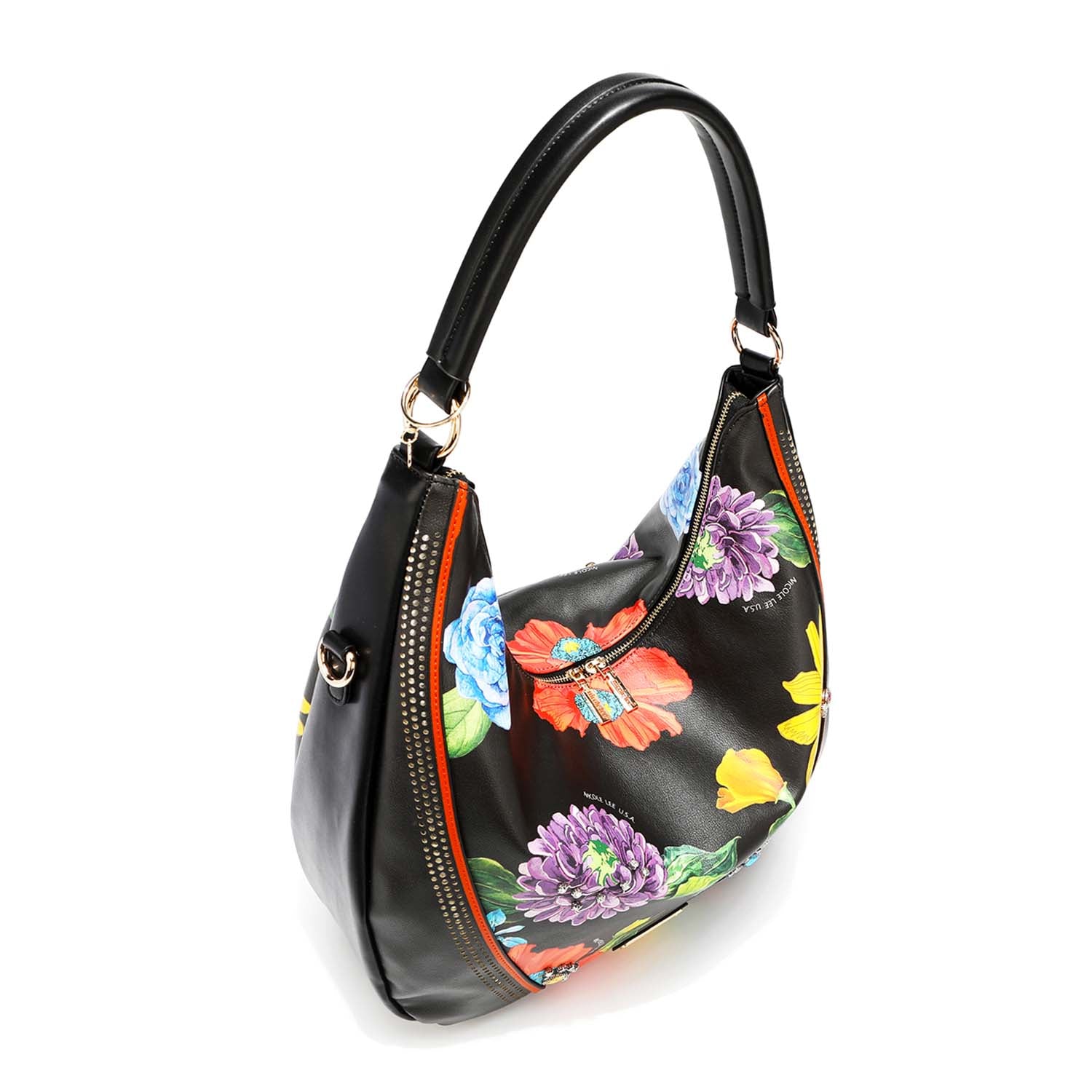 Jane Says Boho Bag (Black with Pink Aztec Strap) – The Peppermint