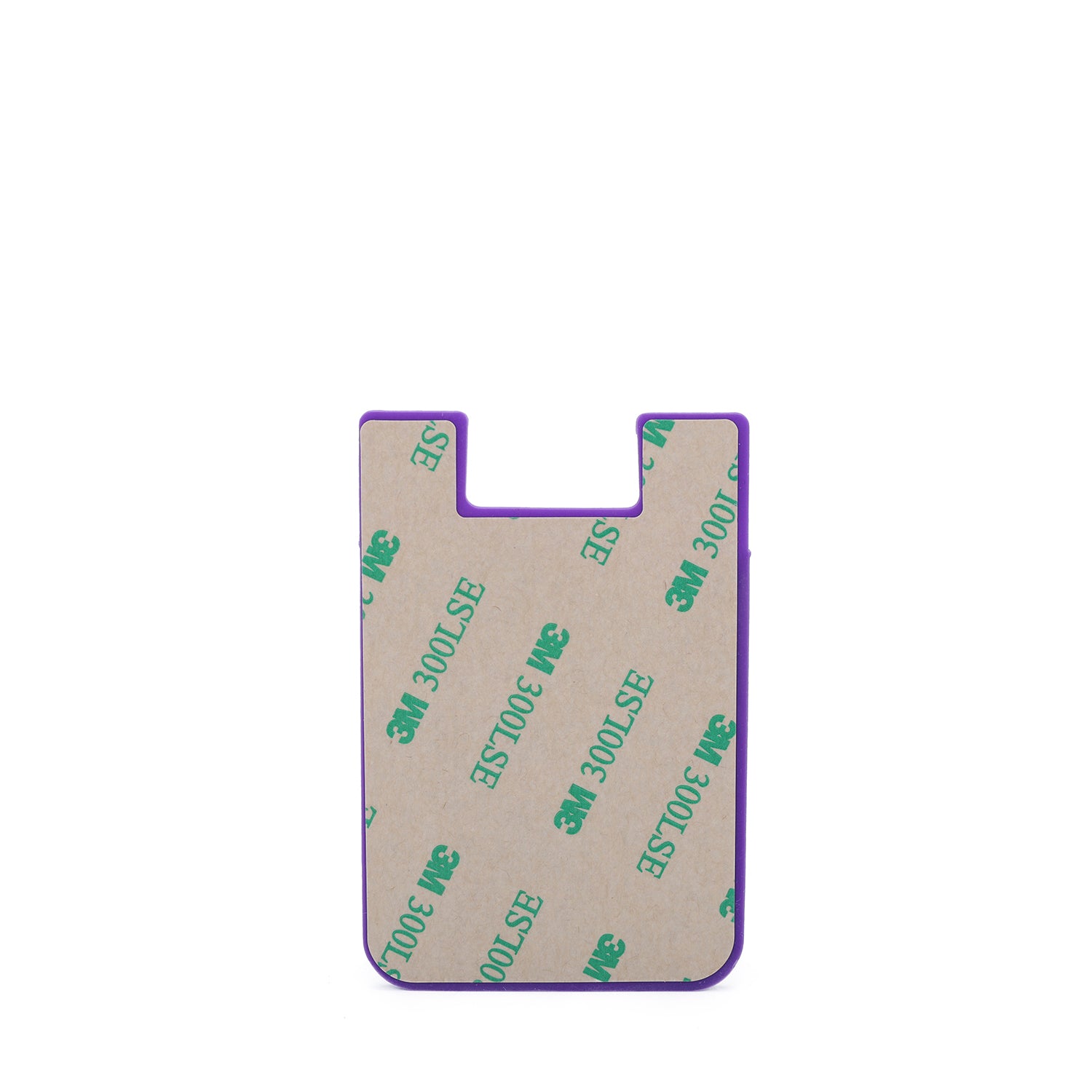 SILICONE POCKET STICK-ON PHONE WALLET