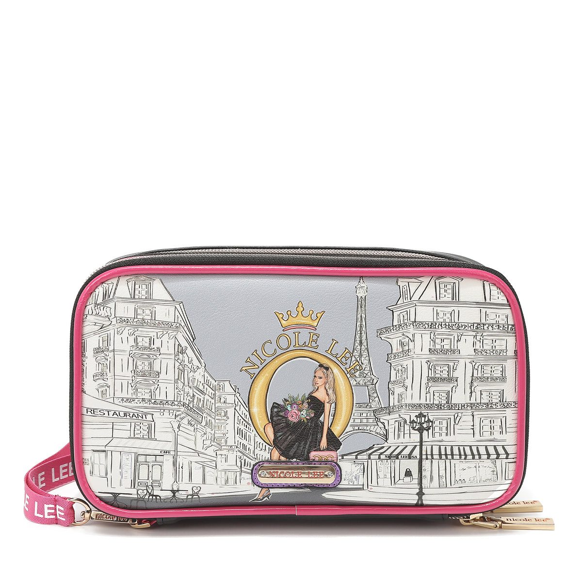 COSMETIC & BRUSH ORGANIZER CASE