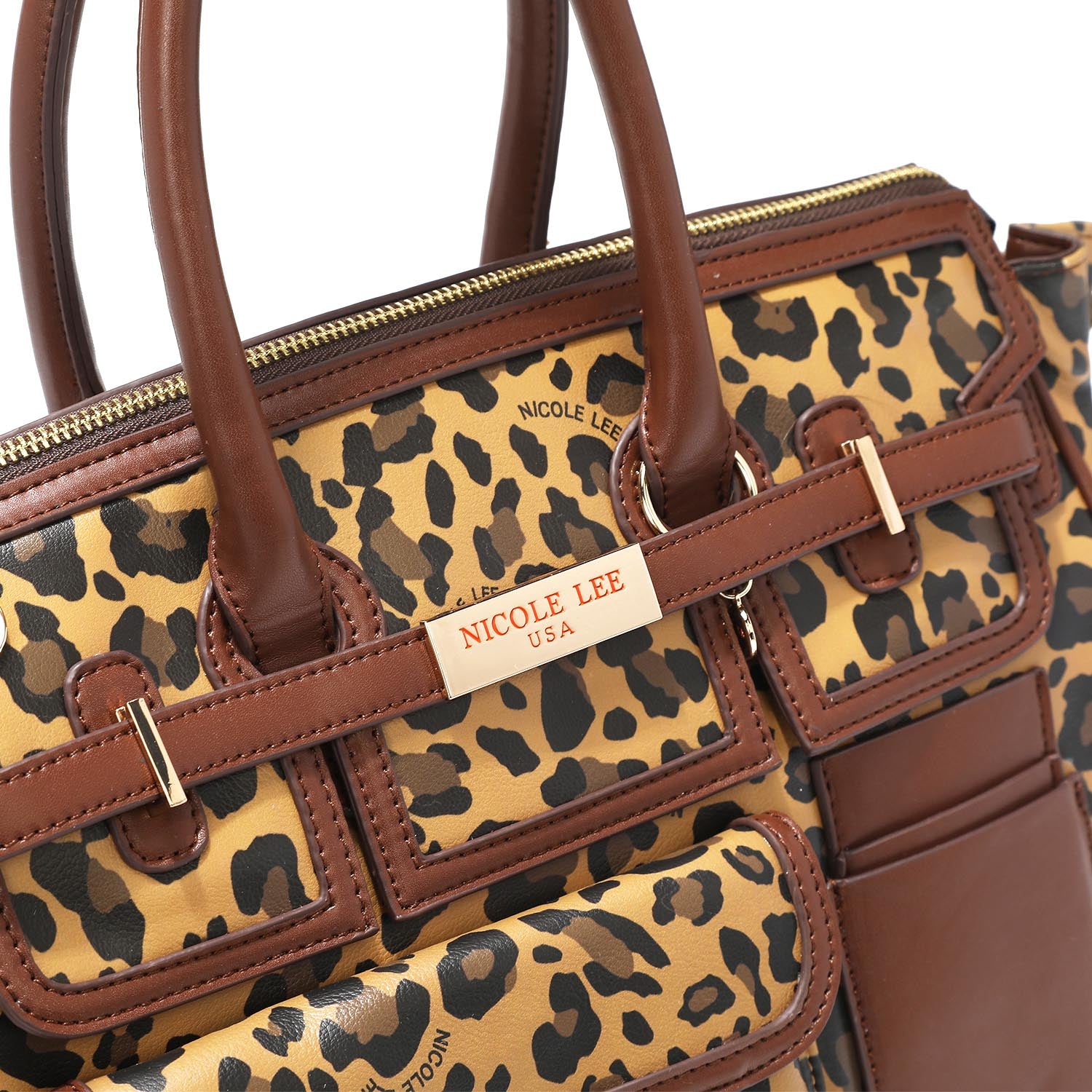 Leopard Print Handbag Large – Enjou Chocolat
