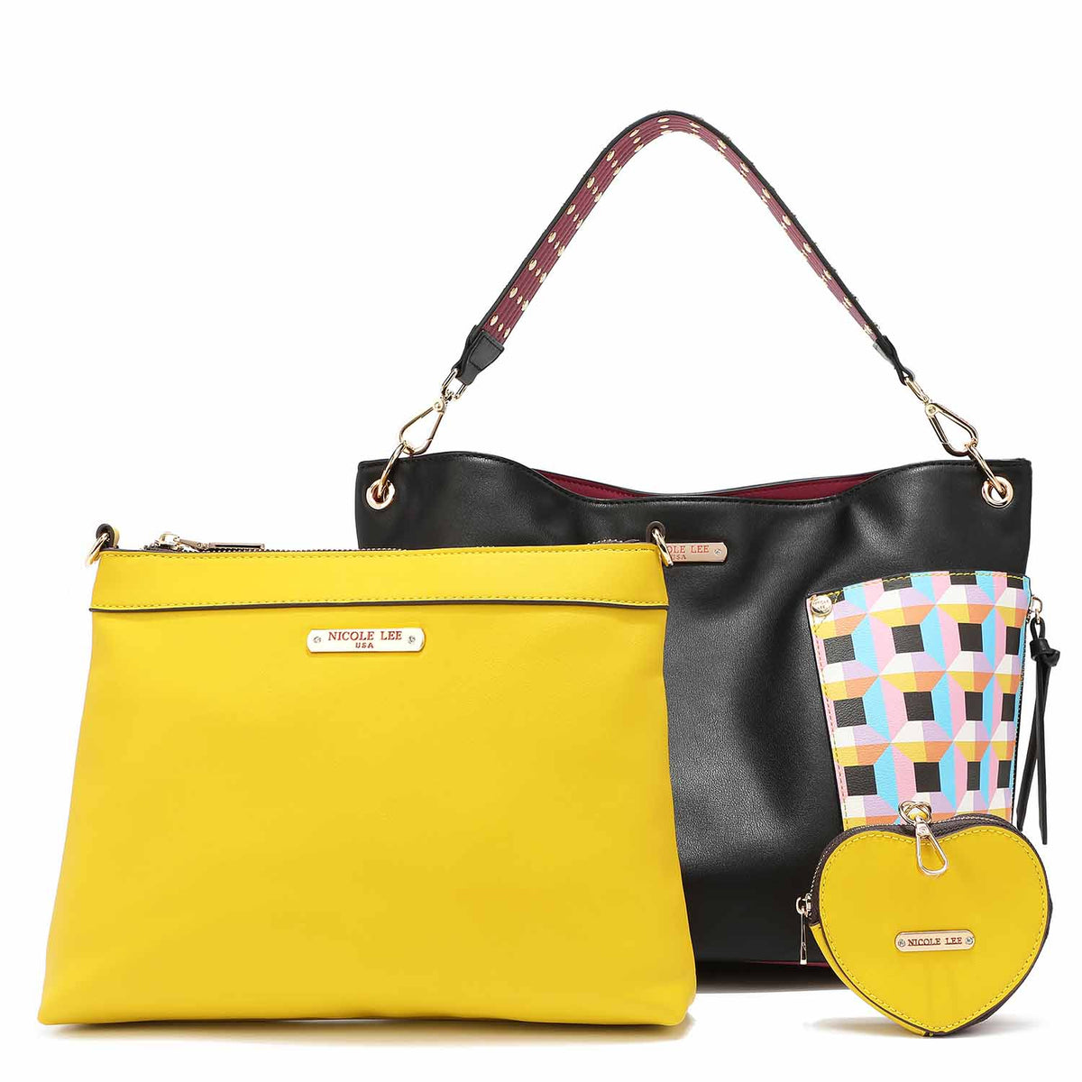 QUIHN 3 PIECE HANDBAG SET