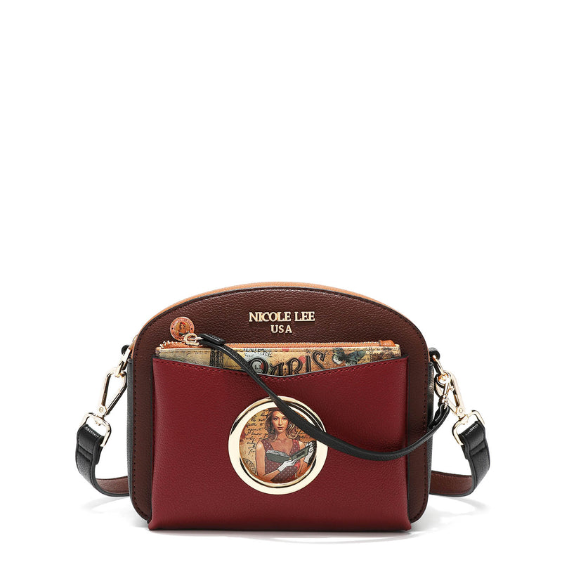 Dreaming Together Crossbody with 3 Compartments, Embellished Small Bag – Nicole  Lee Online