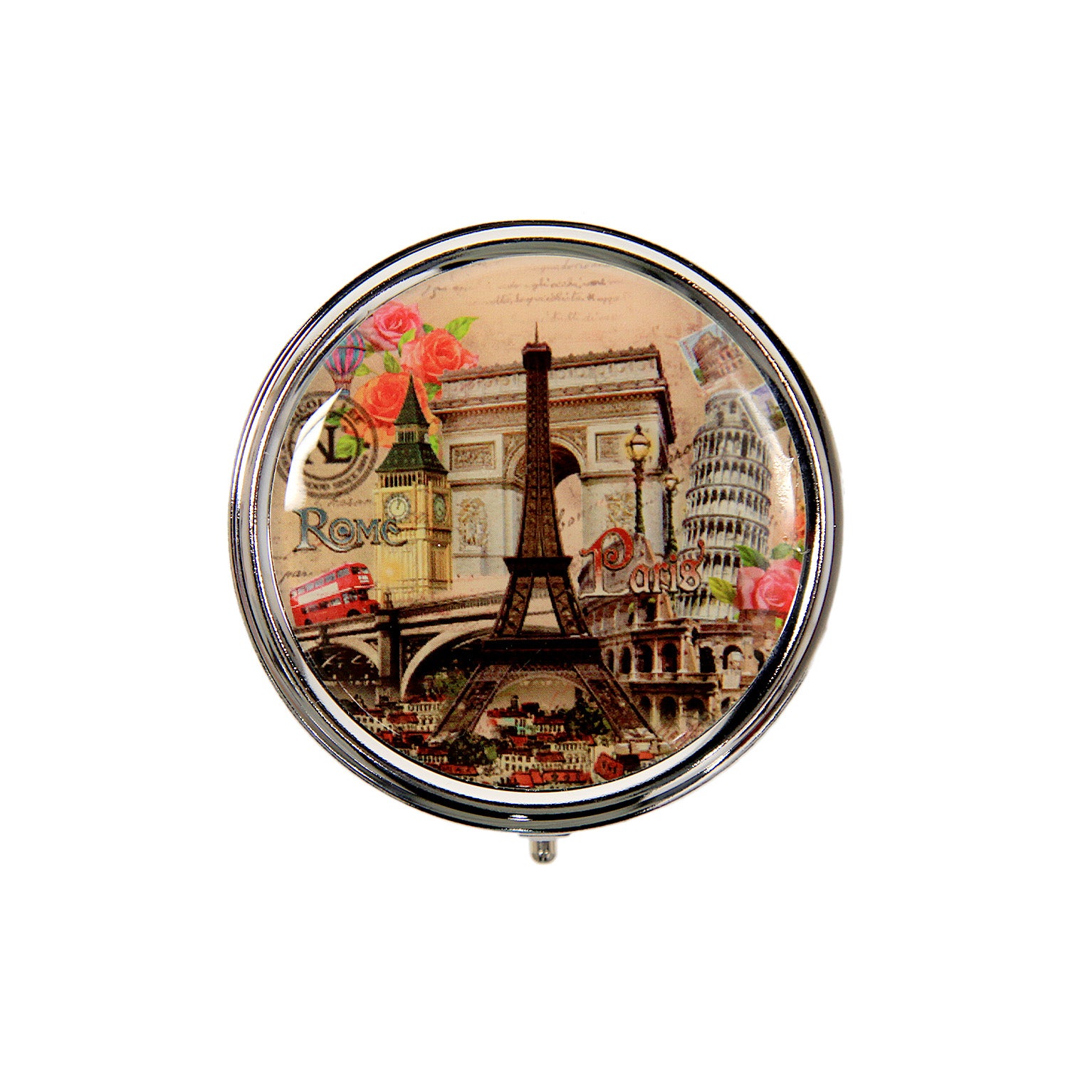 NL SIGNATURE ROUND PILL CASE (LARGE)