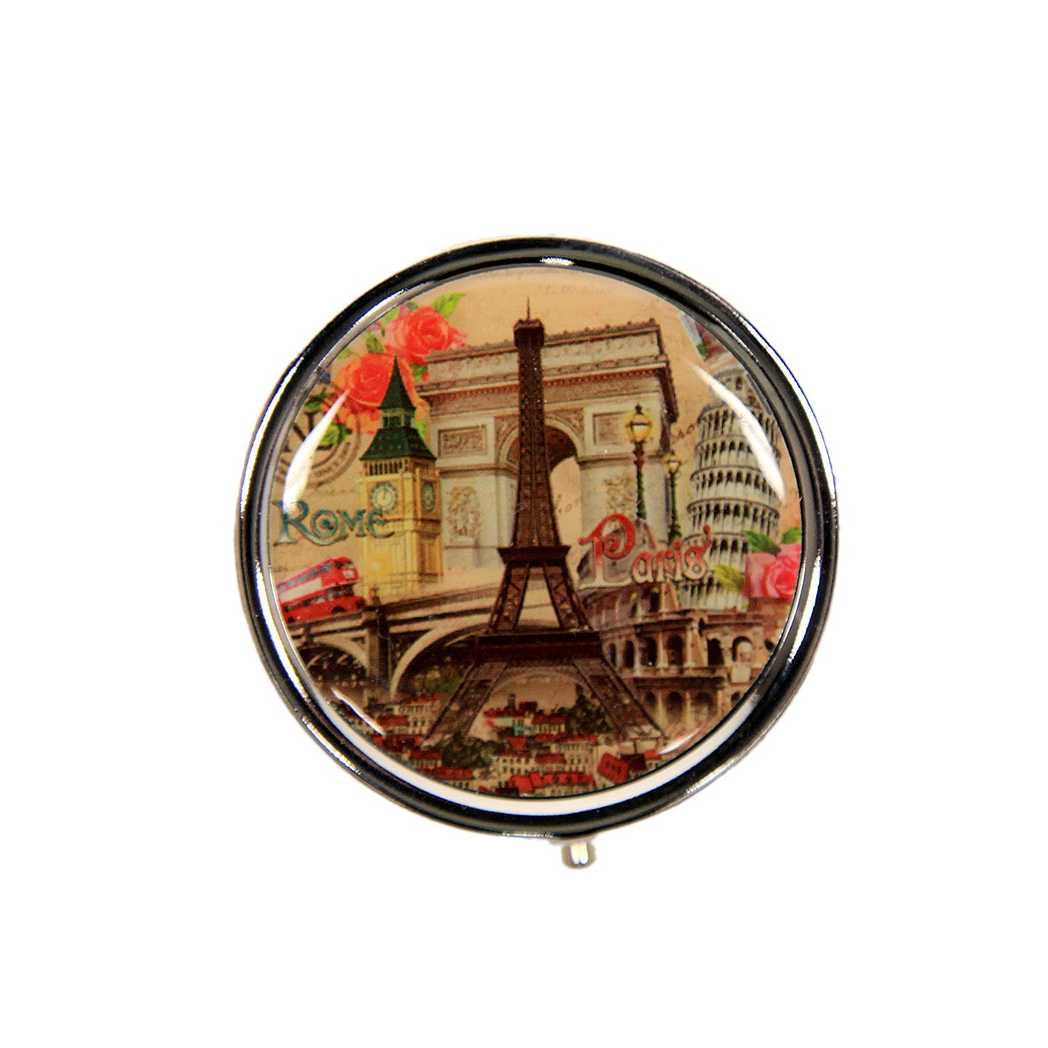 NL SIGNATURE ROUND PILL CASE