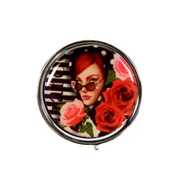 NL SIGNATURE ROUND PILL CASE