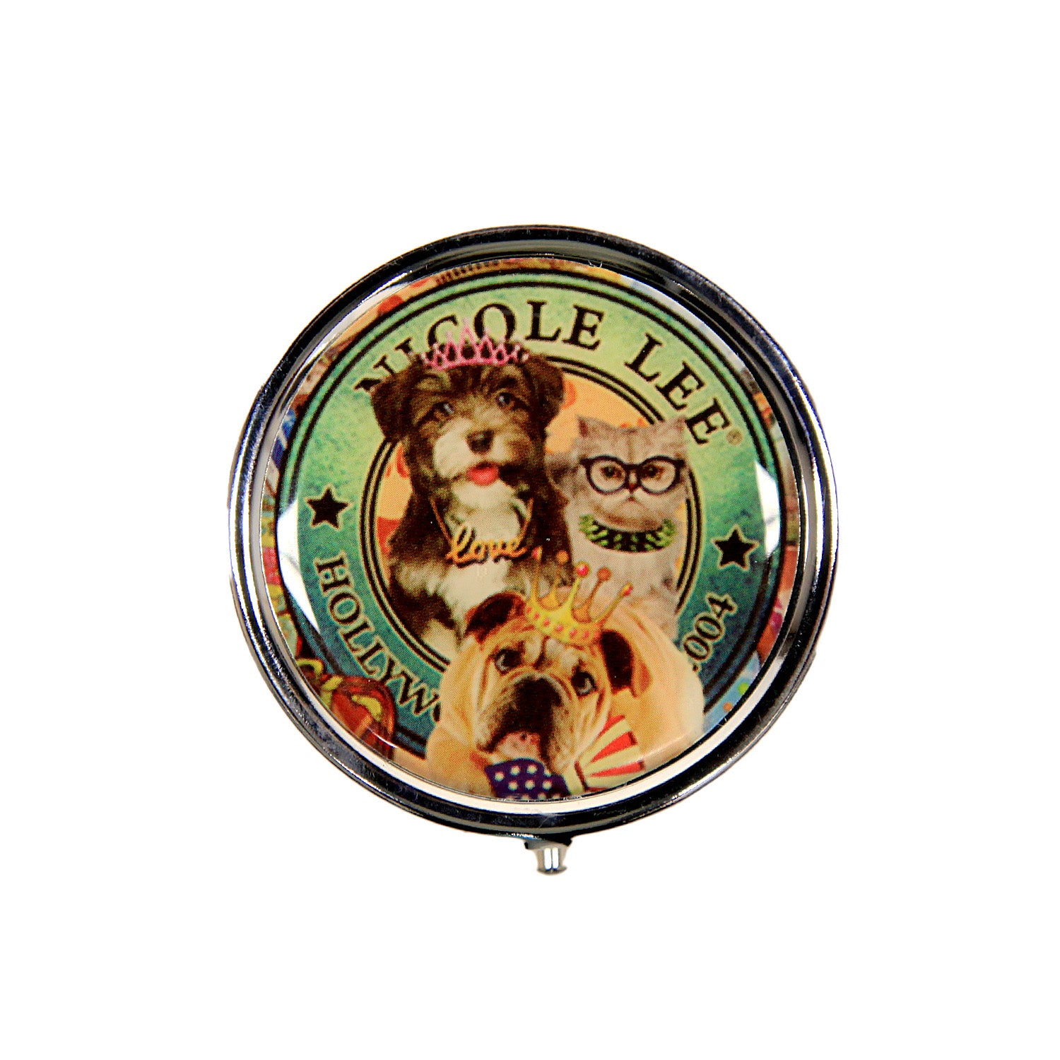 NL SIGNATURE ROUND PILL CASE