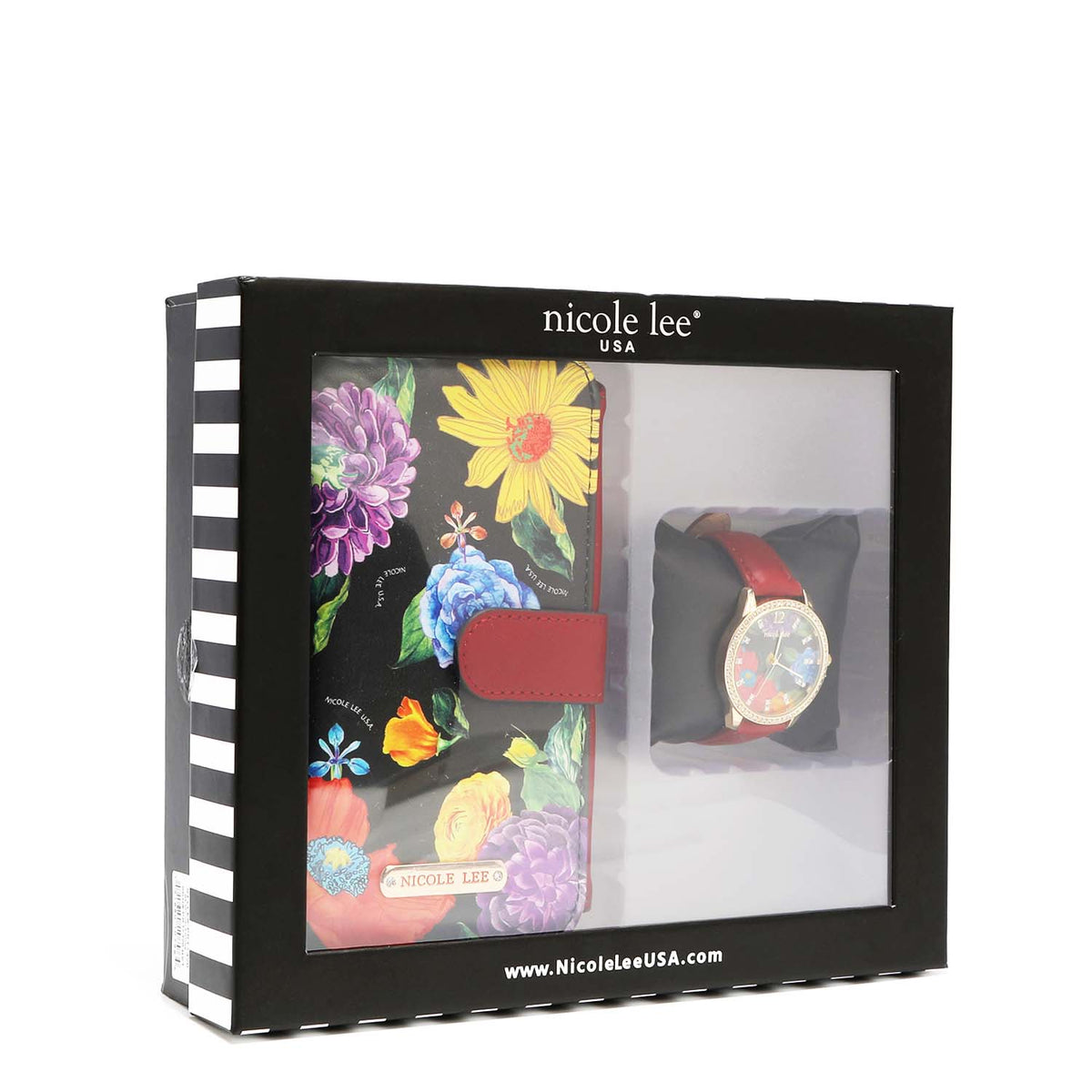 OUR 2 PIECE SET ( PHONE CASE CROSSBODY WALLET AND WATCH) N OUR NICOLE LEE BE MY VALENTINE DESING.