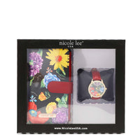 OUR 2 PIECE SET ( PHONE CASE CROSSBODY WALLET AND WATCH) N OUR NICOLE LEE BE MY VALENTINE DESING.