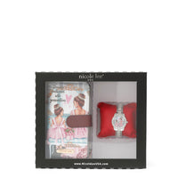 2 PIECE ACCESSORIES SET (WATCH, PHONE CASE CROSSBODY WALLET)