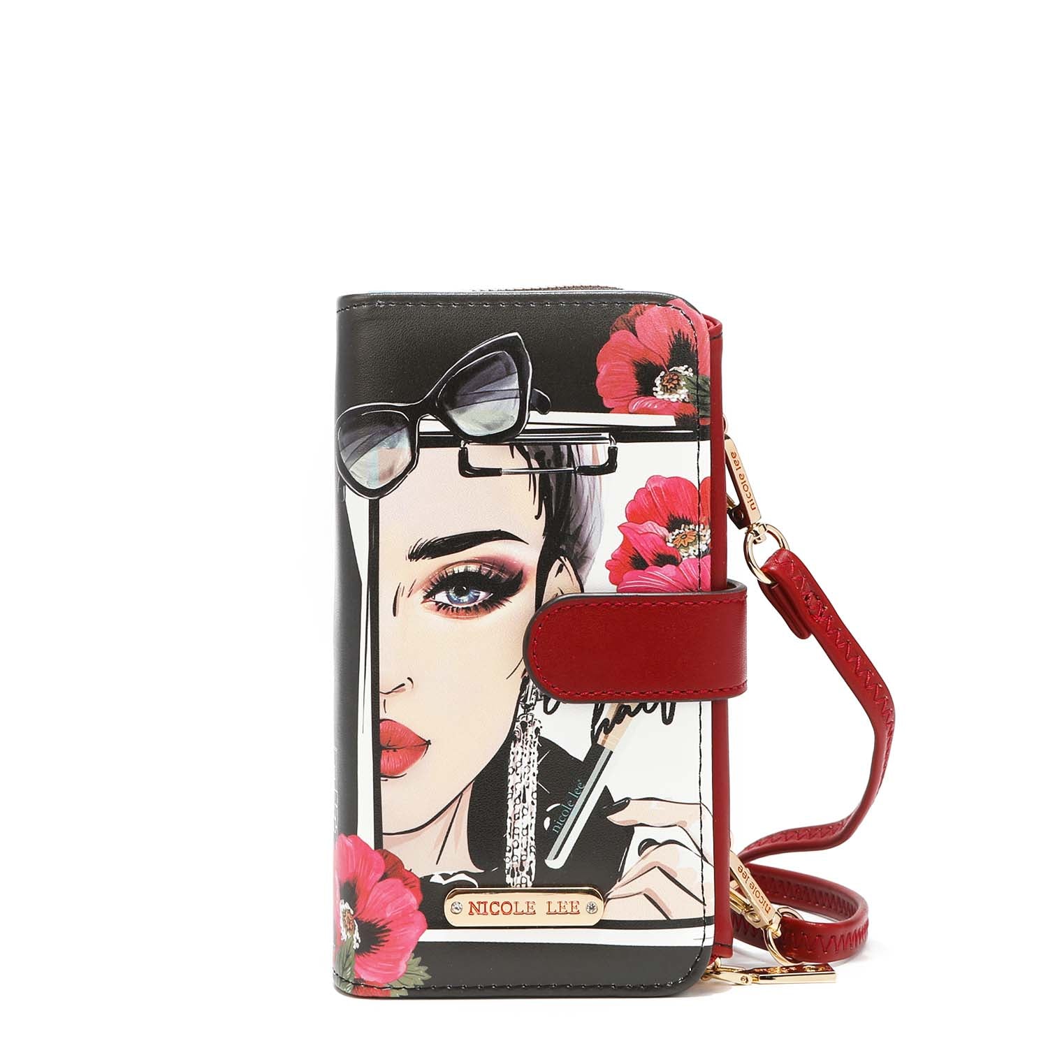 2 PIECE ACCESSORIES SET (WATCH, PHONE CASE CROSSBODY WALLET)