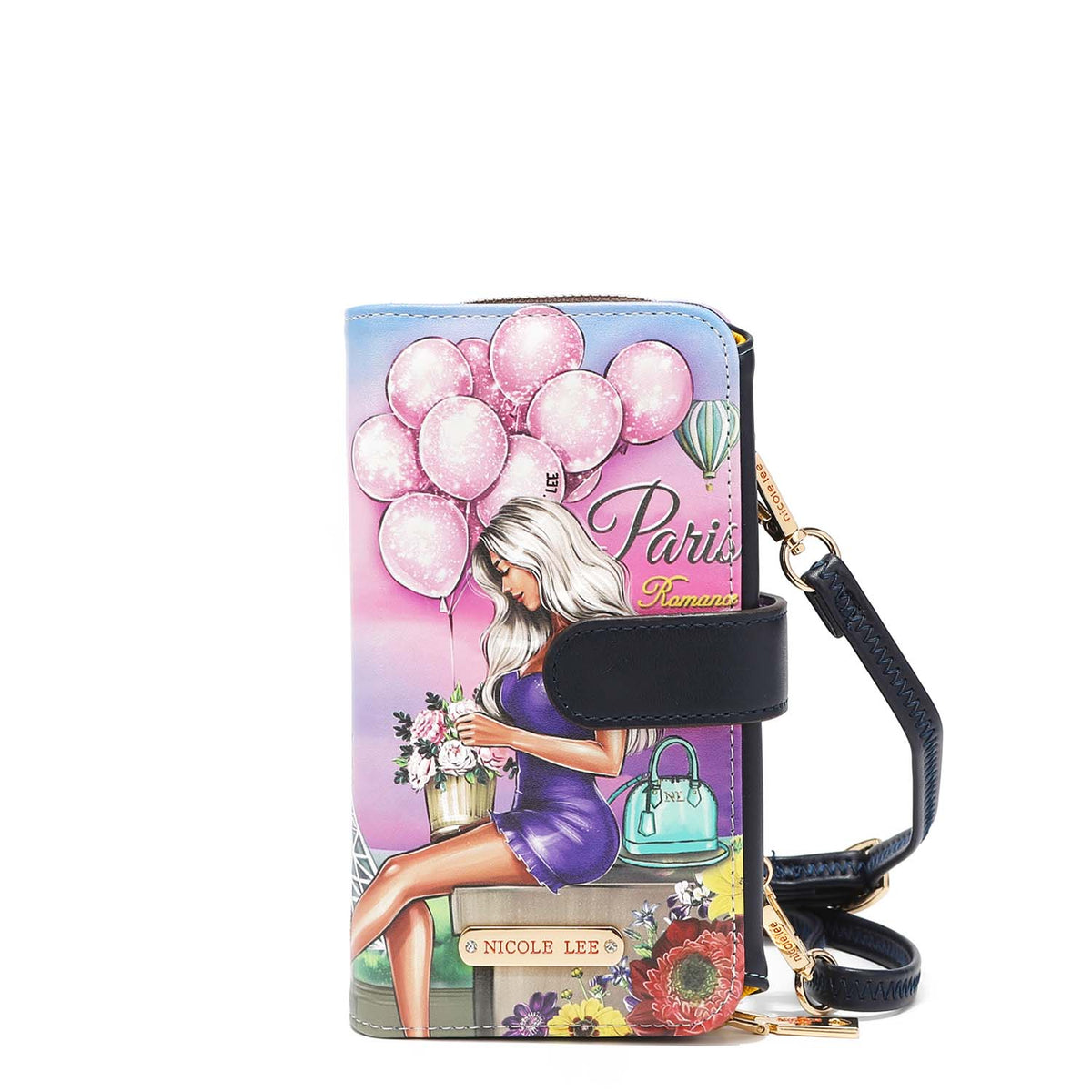 2 PIECE ACCESSORIES SET (WATCH, PHONE CASE CROSSBODY WALLET)