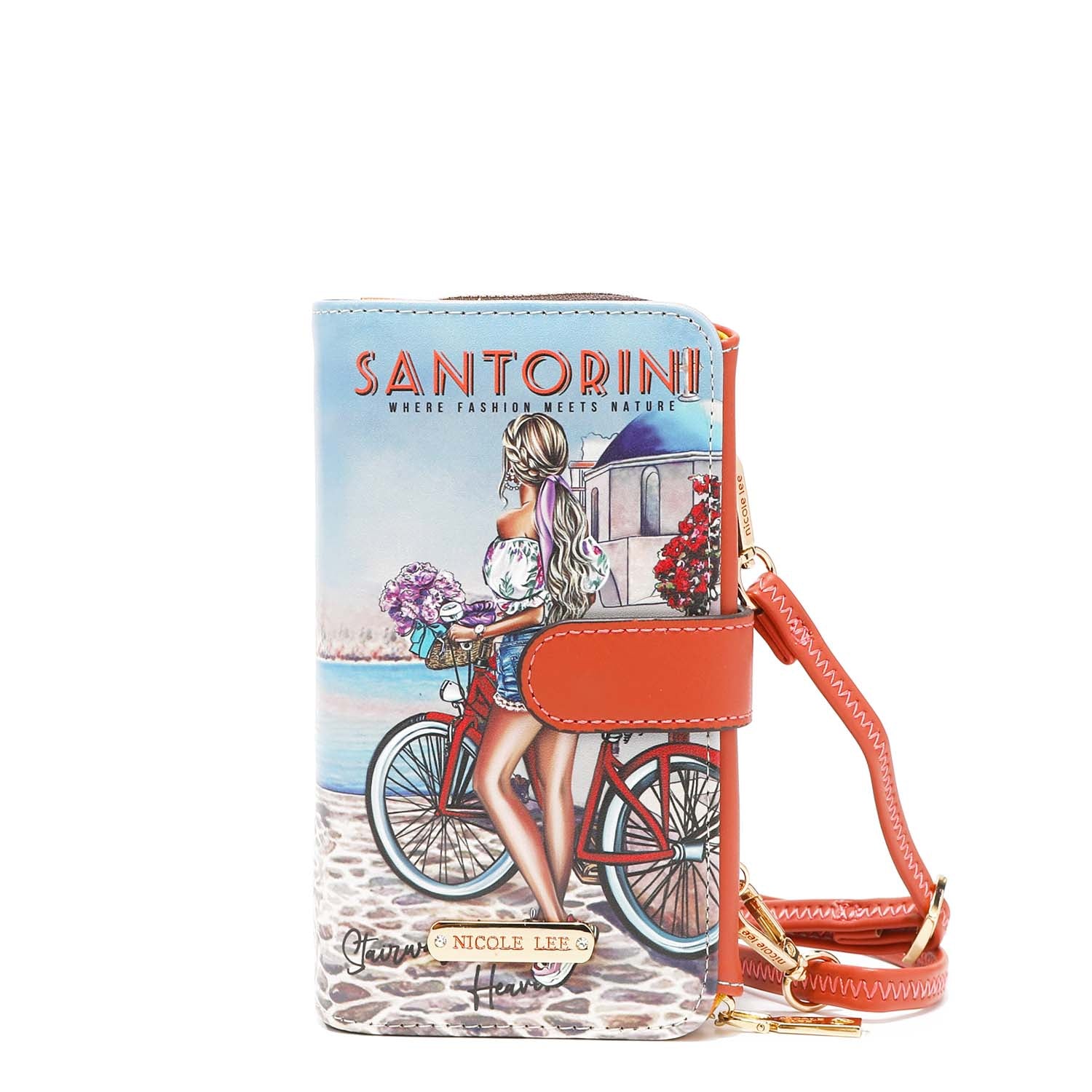 2 PIECE ACCESSORIES SET (WATCH, PHONE CASE CROSSBODY WALLET)