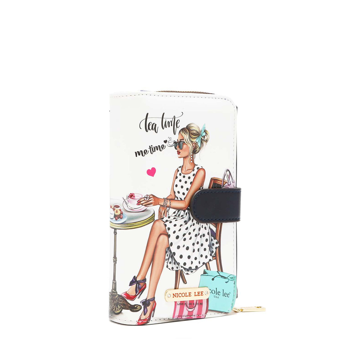 2 PIECE ACCESSORIES SET (WATCH, PHONE CASE CROSSBODY WALLET)