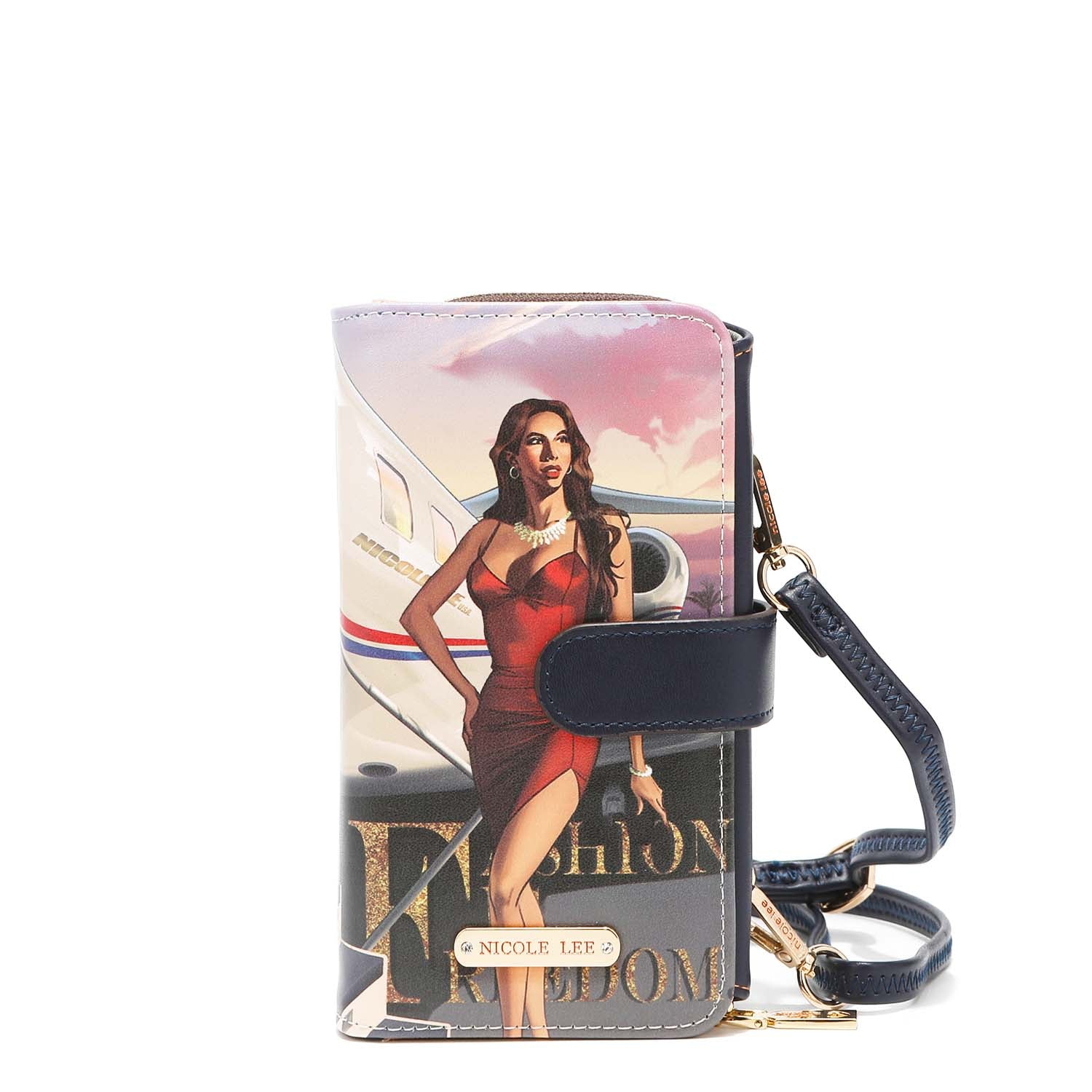 2 PIECE ACCESSORIES SET (WATCH, PHONE CASE CROSSBODY WALLET)