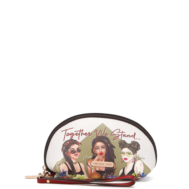 TOGETHER WE STAND 3 PIECE SET  (Shopper, Dome Satchel Crossbody, Pouch)