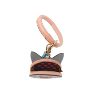 CAT COIN PURSE WRISTLET KEYCHAIN